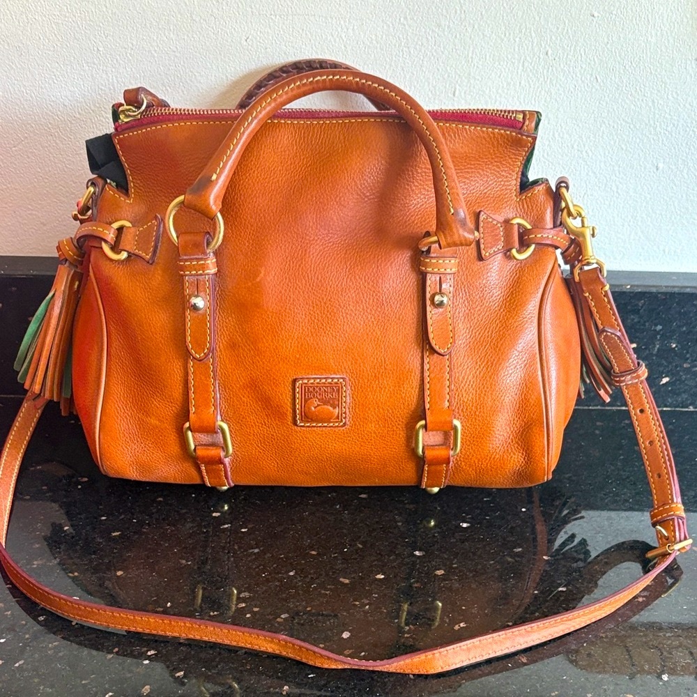 Dooney & Bourke Rich Tan Satchel